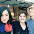 Christina Grimmie était très active sur les réseaux sociaux et posté de nombreuses photos, ici avec sa maman et son frère en mai 2016.