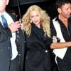 Madonna à la sortie de l'after party du MET Gala au Standard Hotel de New York le 2 mai 2016. 02/05/2016 - New York