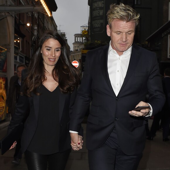 Gordon Ramsay et sa femme Tana Ramsay à Londres, le 25 mai 2016