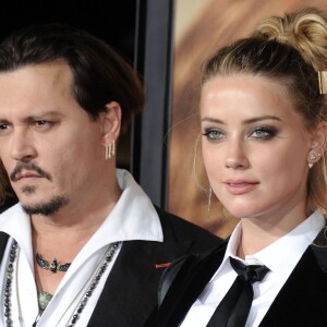 Johnny Depp et Amber Heard à la première de "The Danish Girl" à Los Angeles. 21 novembre 2015