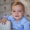Portrait du prince Nicolas de Suède par Brigitte Grenfeldt pour son 1er anniversaire le 15 juin 2016.