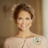 Portrait de la princesse Madeleine de Suède par Anna-Lena Ahlström pour son 34e anniversaire le 10 juin 2016.
