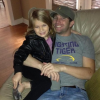 Casey Aldridge et sa fille Maddie. Photo publiée sur Twitter, le 26 janvier 2013