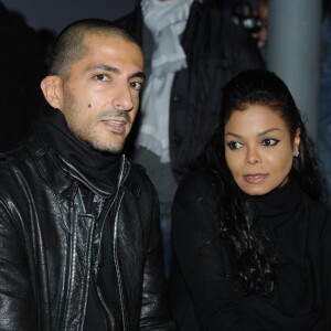 Janet Jackson et son fiance Wissam Al Mana ont assiste au defile de mode de Kira Plastinina "Lublu" pendant la Volvo fashion week a Moscou. Le 25 octobre 2012