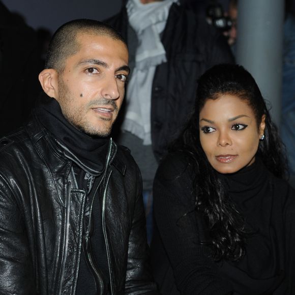 Janet Jackson et son fiance Wissam Al Mana ont assiste au defile de mode de Kira Plastinina "Lublu" pendant la Volvo fashion week a Moscou. Le 25 octobre 2012