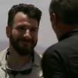 Michaël Youn dans l'émission "À l'état sauvage", diffusée le 28 juin sur M6. Il a parcouru 150 kilomètres en Namibie avec l'aventurier Mike Horn.