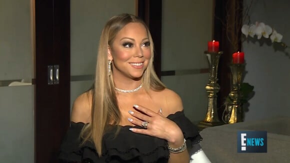 Mariah Carey confirme son mariage à venir avec James Packer lors d'une récente interview pour la chaîne américaine E!News. Vidéo publiée sur le site, le 16 juin 2016