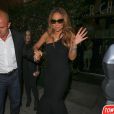 Mariah Carey à la sortie du restaurant Mr. Chow à Beverly Hills, le 1er juin 2016