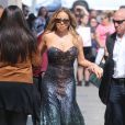 Mariah Carey arrive à l'émission 'Jimmy Kimmel Live!' à Hollywood, le 1er juin 2016