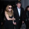 Mariah Carey et son compagnon James Packer quittent le restaurant "Craig" à Beverly Hills, le 21 mai 2016.