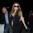 Mariah Carey quitte le restaurant "Craig" à Beverly Hills, le 21 mai 2016.