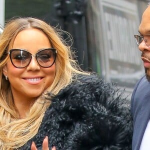 Mariah Carey participe à l'émission 'Access Hollywood' à New York, le 16 mai 2016