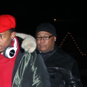 Mariah Carey, Moroccan Cannon, Nick Cannon, Monroe Cannon - Mariah Carey, son mari Nick Cannon et leurs jumeaux Moroccan et Monroe sortent se promener a Aspen, le 23 decembre 2013