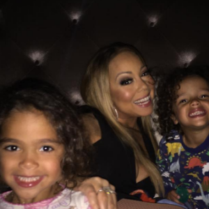 Mariah Carey a publié une photo d'elle et ses enfants, Monroe et Moroccan sur sa page Instagram au mois de juin 2016