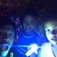 Nick Cannon et ses enfants, les jumeaux Monroe et Moroccan, nés de son mariage passé avec Mariah Carey. Photo publiée sur Instagram en juin 2016