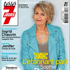 Couverture du Télé 7 jours en kiosques le 20 juin 2016