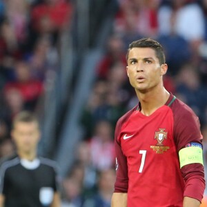 Cristiano Ronaldo lors du match Portugal - Autriche au Parc des Princes. Paris, le 18 juin 2016. © Cyril Moreau/Bestimage