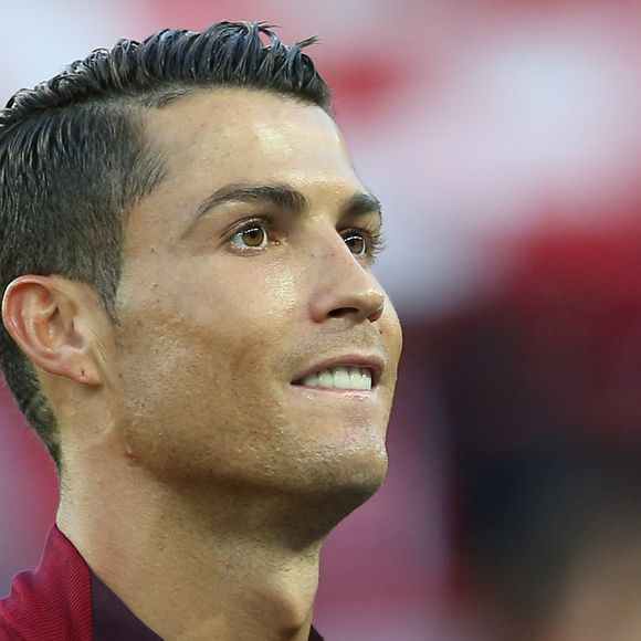 Cristiano Ronaldo lors du match Portugal - Autriche au Parc des Princes. Paris, le 18 juin 2016. © Cyril Moreau/Bestimage