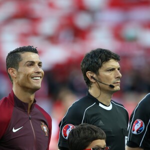 Cristiano Ronaldo lors du match Portugal - Autriche au Parc des Princes. Paris, le 18 juin 2016. © Cyril Moreau/Bestimage