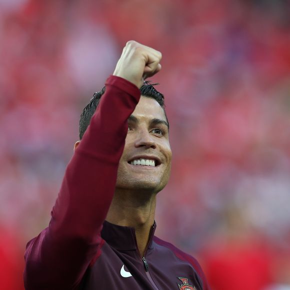 Cristiano Ronaldo lors du match Portugal - Autriche au Parc des Princes. Paris, le 18 juin 2016. © Cyril Moreau/Bestimage