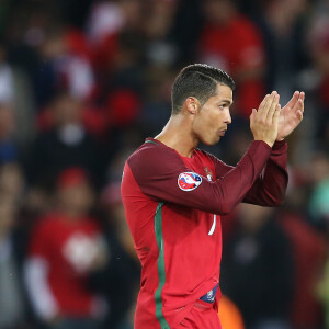 Cristiano Ronaldo lors du match Portugal - Autriche au Parc des Princes. Paris, le 18 juin 2016. © Cyril Moreau/Bestimage