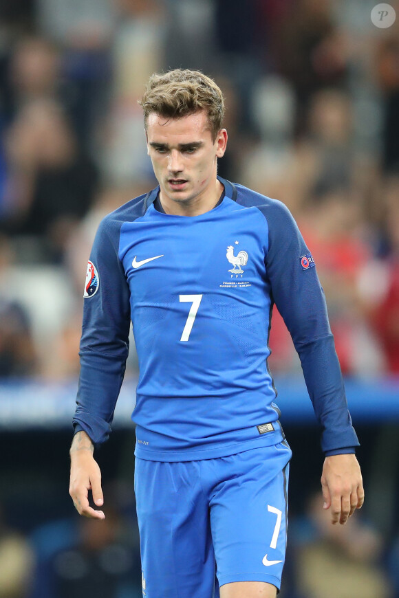 Antoine Griezmann au match de l'Euro 2016 France-Albanie au Stade Vélodrome à Marseille, le 15 juin 2016. © Cyril Moreau/Bestimage