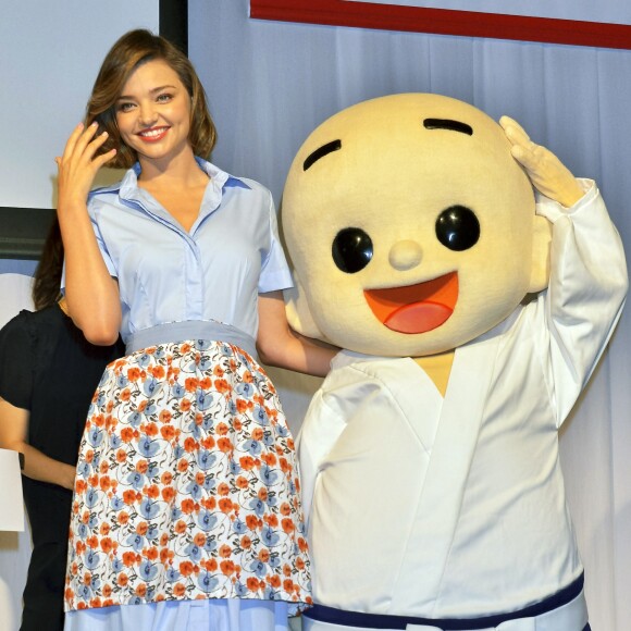 Miranda Kerr fait la promotion pour la marque japonaise "Marukome Co., Ltd" à l'hôtel Shangri-La à Tokyo. Le 20 juin 2016 © Future-Image / Zuma Press / Bestimage