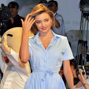 La belle Miranda Kerr fait la promotion pour la marque japonaise "Marukome Co., Ltd" à l'hôtel Shangri-La à Tokyo. Le 20 juin 2016 © Future-Image / Zuma Press / Bestimage