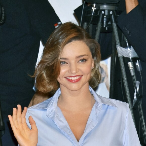 Miranda Kerr fait la promotion pour la marque japonaise "Marukome Co., Ltd" à l'hôtel Shangri-La à Tokyo. Le 20 juin 2016 © Future-Image / Zuma Press / Bestimage
