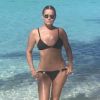Yolanda Hadid en vacances à Tahiti
