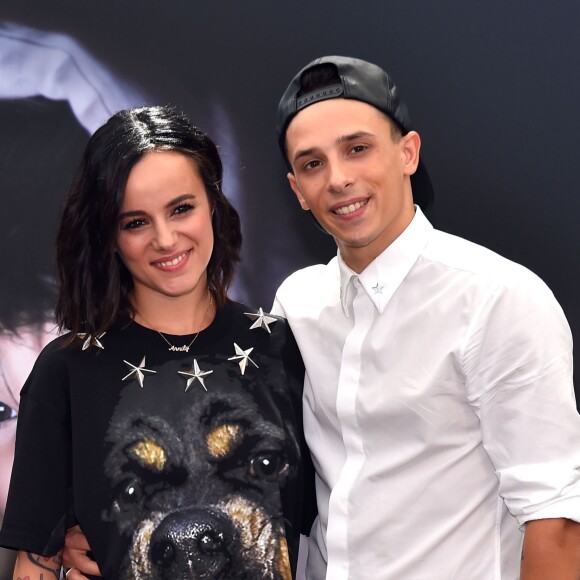 Alizée et son compagnon Grégoire Lyonnet - Jour 1 - Photocall lors du 55ème festival de télévision de Monte-Carlo à Monaco. Le 14 juin 2015