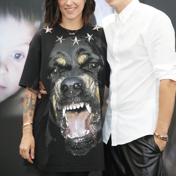 Alizée et son compagnon Grégoire Lyonnet - Photocall de "Danse avec les stars" lors du 55ème festival de télévision de Monte-Carlo à Monaco. Le 14 juin 2015