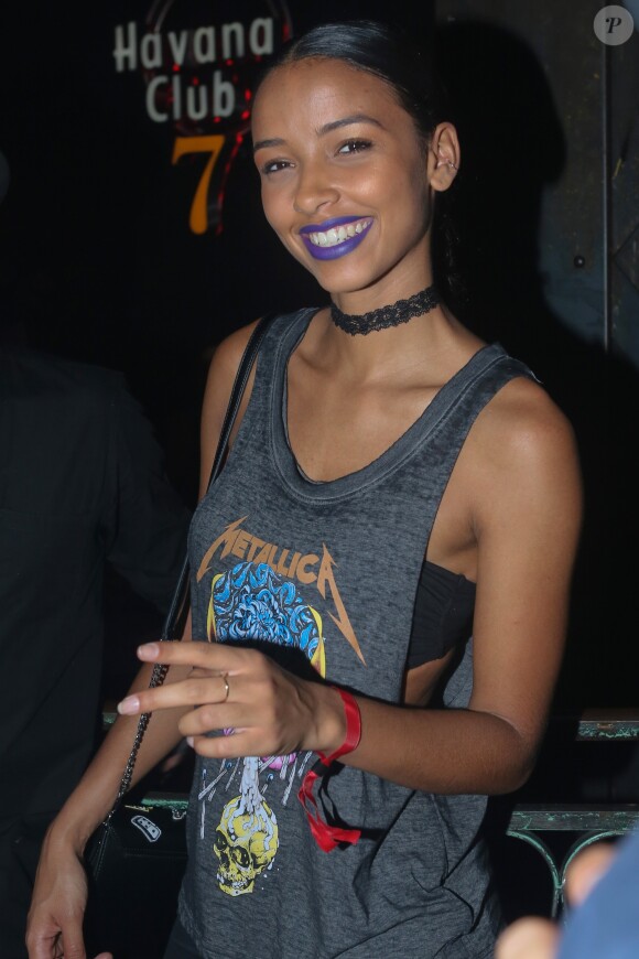 Flora Coquerel (Miss France 2014) à la soirée "Elevenparis" au Badaboum à Paris, le 22 juin 2016. © CVS-Bellak/Bestimage