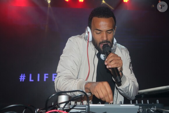 Craig David en concert sur la scène du Badaboum lors de la soirée "Elevenparis" à Paris, le 22 juin 2016. © CVS-Bellak/Bestimage