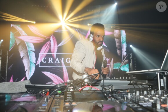 Craig David en concert sur la scène du Badaboum lors de la soirée "Elevenparis" à Paris, le 22 juin 2016. © CVS-Bellak/Bestimage