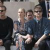 David Beckham, Kate Moss et Nikolai Von Bismarck assistent au défilé de mode Louis Vuitton au Palais-Royal. Paris, le 23 juin 2016. © Olivier Borde / Bestimage