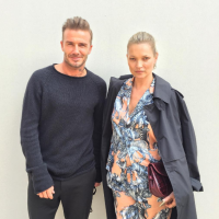 Fashion Week : David Beckham, Kate Moss... Icônes british pour Louis Vuitton