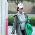 Exclusif - Lara Flynn Boyle sort d'un supermarché à Los Angeles, le 12 juin 2016.