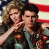 Kelly McGillis avec Tom Cruise dans "Top Gun"