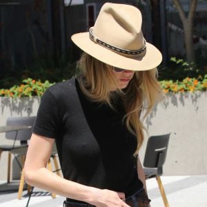 Amber Heard amaigrie, à Los Angeles, le 16 juin 2016.