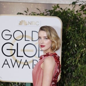 Amber Heard - 73e cérémonie annuelle des Golden Globe Awards à Beverly Hills, le 10 janvier 2016. © Olivier Borde/Bestimage