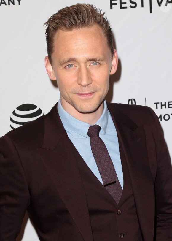 Tom Hiddleston à la première de 'High Rise' lors du Festival du Film de Tribeca 2016 au théâtre SVA à New York, le 20 avril 2016