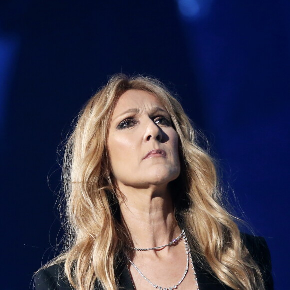 Céline Dion en concert à l'AccorHotels Arena à Paris, le 24 juin 2016. C'est le premier de ses concerts qui auront lieu du 24 juin au 9 juillet 2016. ©Dominique Jacovides/Bestimage