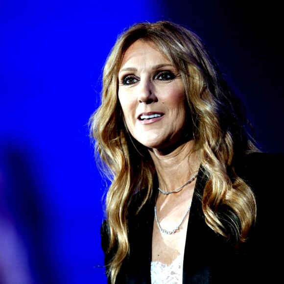 Céline Dion en concert à l'AccorHotels Arena à Paris, le 24 juin 2016. C'est le premier de ses concerts qui auront lieu du 24 juin au 9 juillet 2016. ©Dominique Jacovides/Bestimage