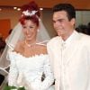 Mariage de Richrd Virenque et Stéphanie en 1997.