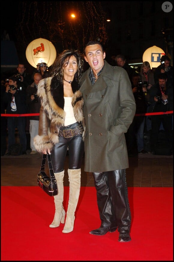 Richard Virenque et Stéphanie aux NRJ Music Awards à Cannes le 21 janvier 2006. 