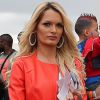 Ludivine Payet (la femme de Dimitri Payet) au match de l'Euro 2016 France-Albanie au Stade Vélodrome à Marseille, le 15 juin 2016. © Cyril Moreau/Bestimage