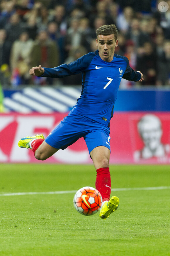 Antoine Griezmann - Match de football France - Russie au Stade de France à Saint-Denis le 29 mars 2016. © Pierre Perusseau/Bestimage