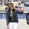 Virginie Coupérie-Eiffeil et Marie Coupérie-Eiffeil - Reconnaissance avant le Prix Laiterie de Montaigu - Longines Paris Eiffel Jumping au Bois de Boulogne à la plaine de Jeux de Bagatelle à Paris, le 2 juillet 2016. © Pierre Perusseau/Bestimage