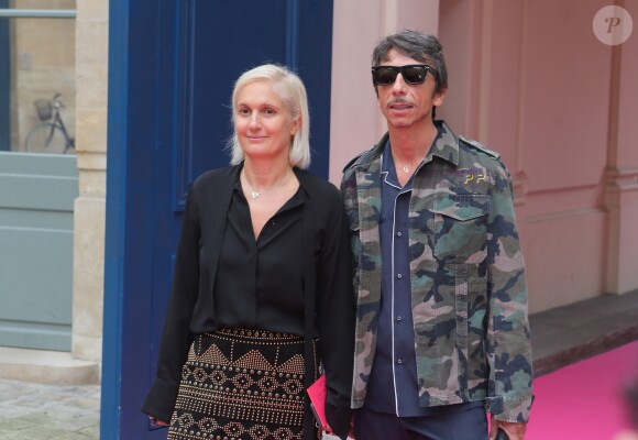 Maria Grazia Chiuri et Pierpaolo Piccioli - Défilé Schiaparelli (collection haute couture automne-hiver 2016/2017), place Vendôme. Paris, le 4 juillet 2016.